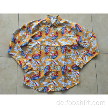 Baumwolldruck Hawaii Shirt 133x72